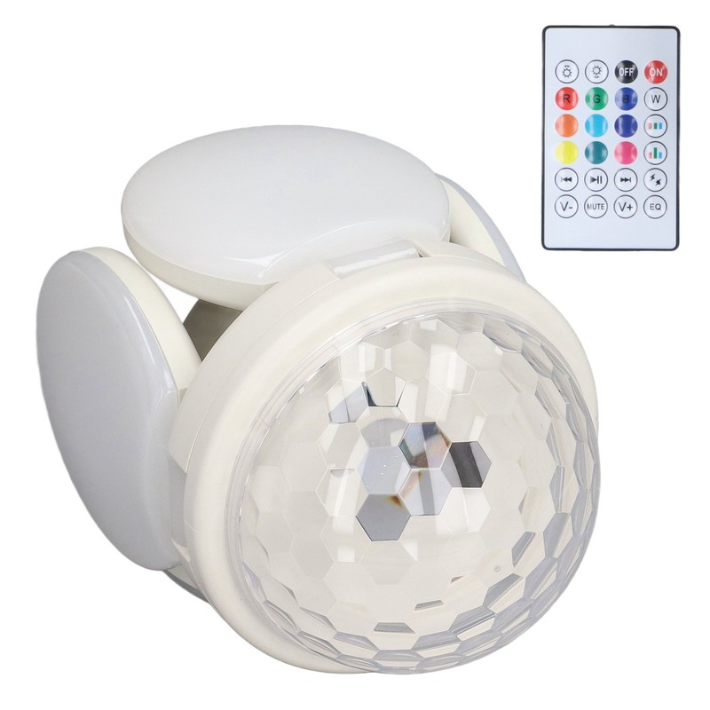 LED Bluetooth Light 48W 85‑265V E27 Ceiling Lamp RGBW Remote