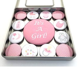 It's A Girl Magnet Set