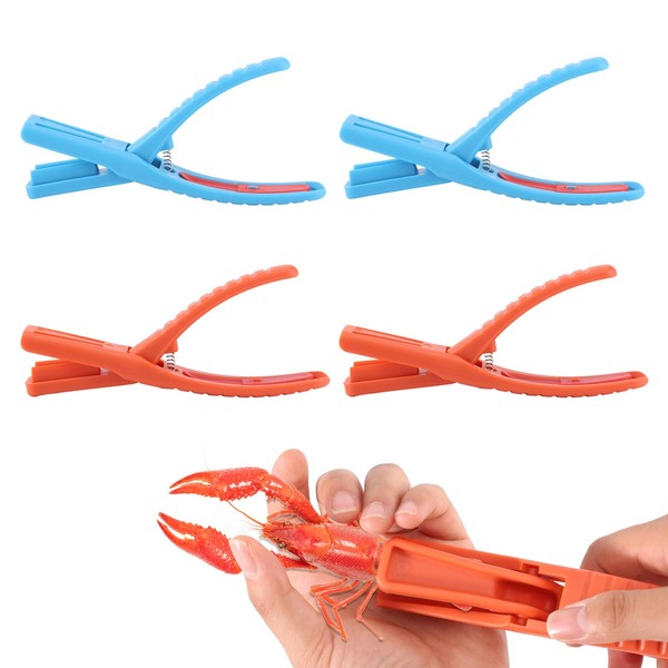 4pcs Crawfish Peeler, Plastic Crayfish Shucker, Shrimp Tail Removal Tool