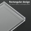 KACCDE CDs Rahmen Vitrine Acryl CDs Display Box Klar Wandhalterung
