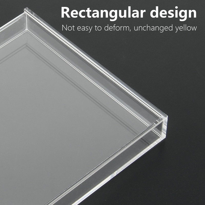 KACCDE CDs Rahmen Vitrine Acryl CDs Display Box Klar Wandhalterung