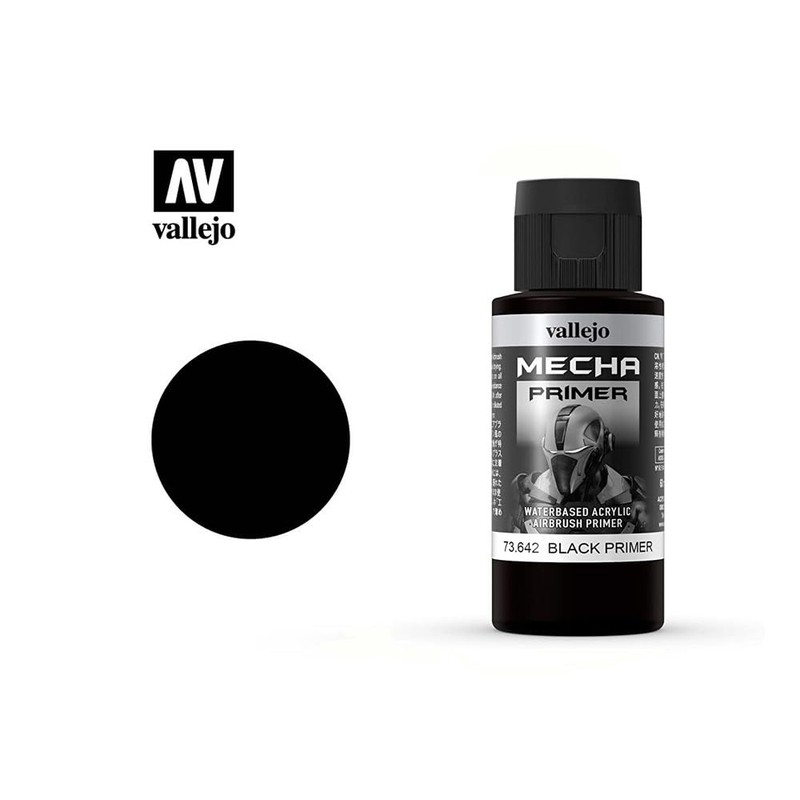 Vallejo Mecha Color: Black Primer 60ML