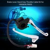 Brake Lever Hand Grip Throttle Cable Kit for PW50