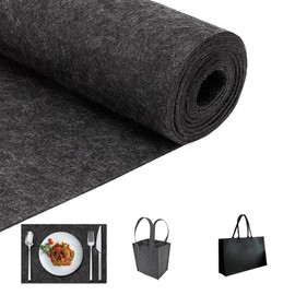 CAIJ Felt Roll, 30 cm x 250 cm x 3 mm Felt Mat Polyester Felt Underlay Stretch Fabric Felt Fabric for Crafts for DIY Storage Bag Felt Underlay Patchwork Sewing Crafts Decoration