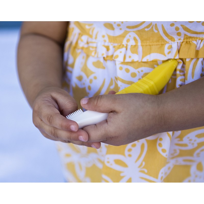 Baby Banana Bendable Training Toothbrush, Toddler
