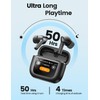 TWOSKY Wireless Earbuds Bluetooth 5.3 Headphones 50H Playtime Deep Bass