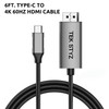 Tek Styz HDMI USB-C 8k/4k Cable Thunderbolt 5/4 Kit 2160-4320p