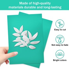 Pack of 2 Soft Rubber Lino Printing Plates, Stamp Marking A4 Lino Plates Lino Printing Plate, Carving Block for Artists, A4 Rubber Blocks for Stamp Making Yourself, Crafts, Engraving and Printing