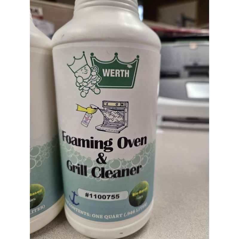 Werth Sanitary Supply 1100755 Foaming Oven And Grill Cleaner, 2