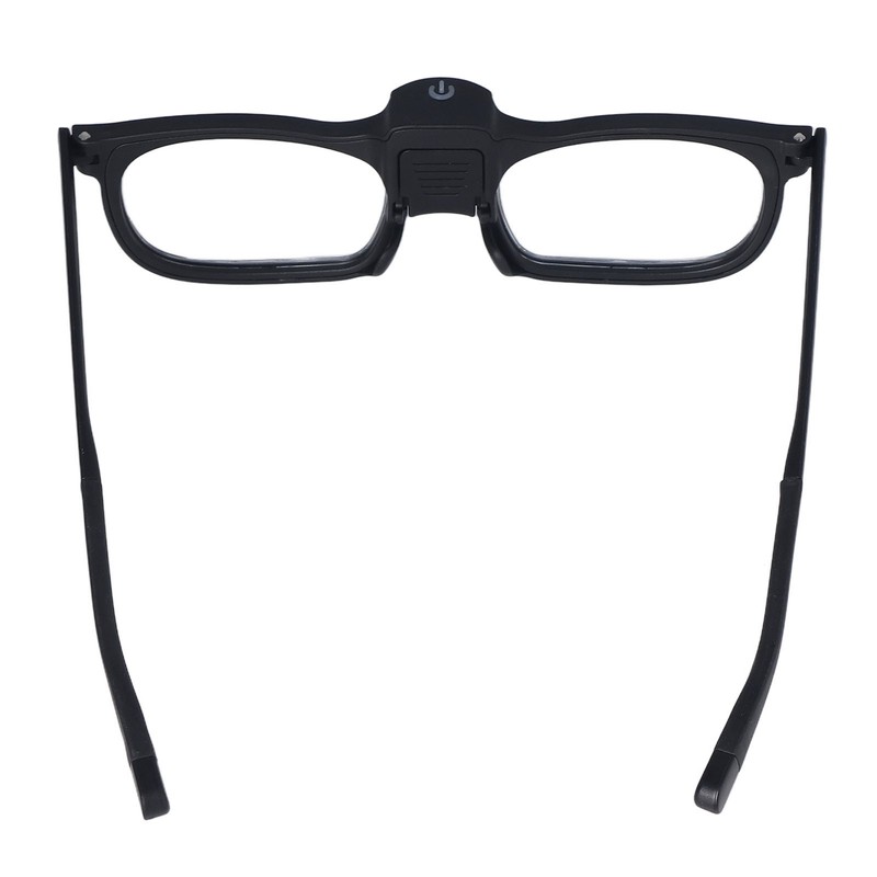 Hands Free Magnifying Glasses 250D 2 LED Ergonomic Design Acrylic