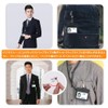 RJ-Sport Badge Holder with Retractable Reel, Clip Strap, Chest Pocket