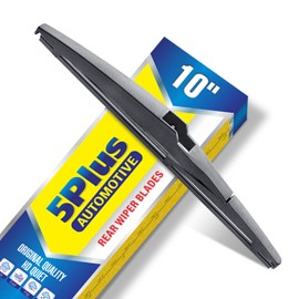 5 PLUS® 10 Inch Rear Wiper Blade Replacement for Toyota RAV4 2018-2013 Highlander 2024 2023 2022-2020 /Jeep Compass 2024 2023 2022 2021-2018 /Suzuki Swift 2023-2017 Rear Windshield Wiper Blade (10-A)