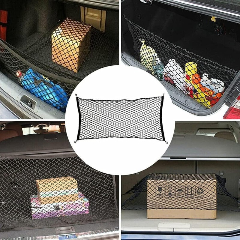 YFFSFDC Cargo Net, Trunk Net, Luggage Net, 2 Layers, Multi-functional,