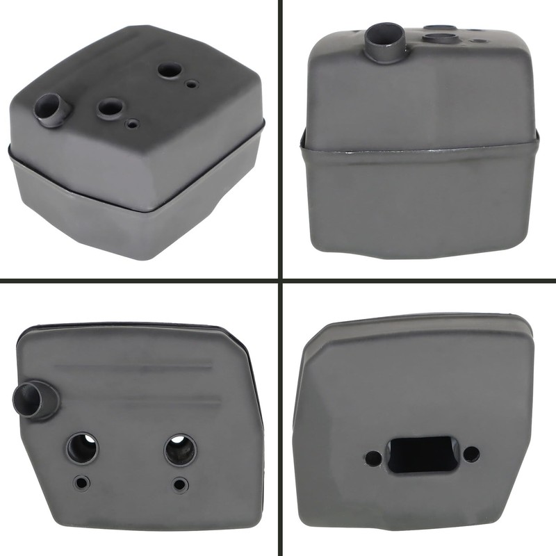 TINVHY 61 268 272 Exhaust Muffler Deflector Kit Replacement for