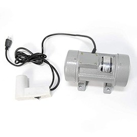 Nisorpa Vibrador de hormigón, motor vibrador de hormigón de 280 W para mesa vibratoria de hormigón, motor de vibración de vibrador de hormigón de 110 V, 60 Hz 2840 rpm con enchufe de EE. UU. y cable