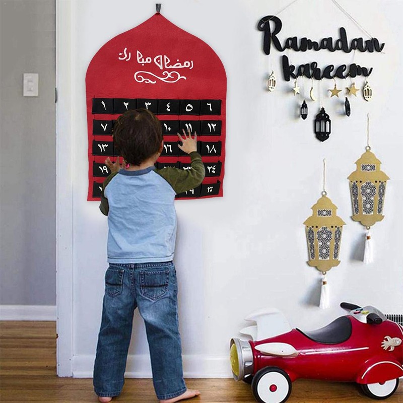 Ramadan Calendar Eid Mubarak Hanging Countdown Calendar Advent Calendar 2021