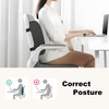 CILI Lumbar Support Pillow for Office Chair, Heated Back Support