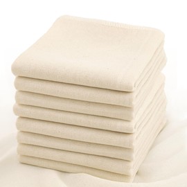 Benaewa 8 Pcs Cheese Cloths for Straining, 50x50cm Reusable Straining Cloth for Nut Milk, Butter