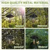 BULFULL 19 Inch Metal Squirrel Baffle for Bird Feeder Pole,