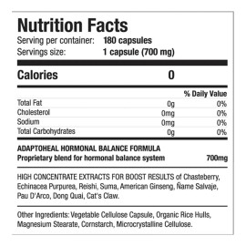 Adaptoheal Hormobalance 180 Caps Equilibrio Hormonal Femenin