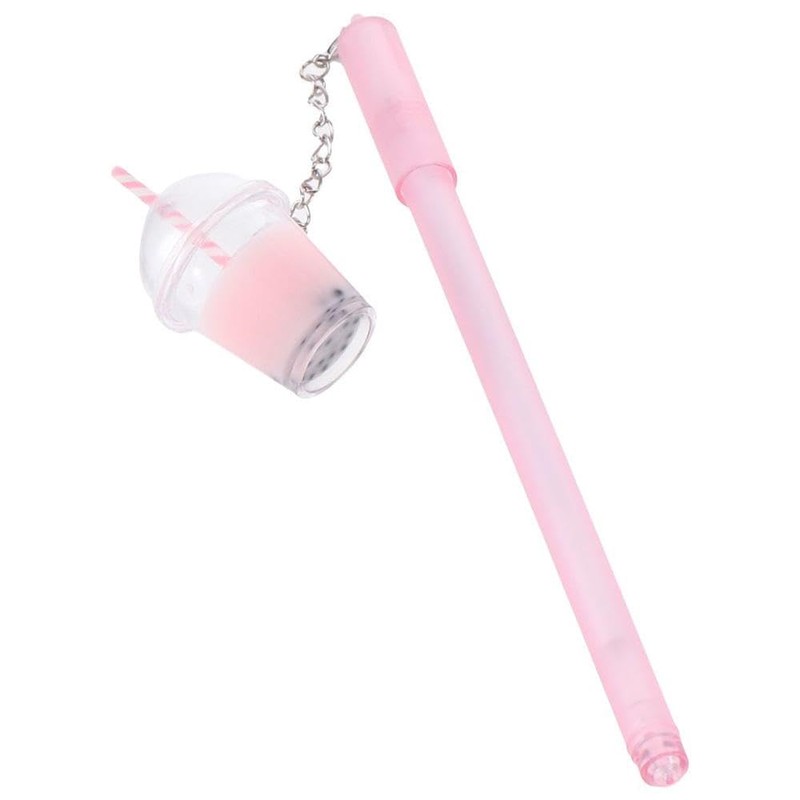 Risedot 5 Pcs Macaron pearl Milk Tea Cup Pendants with