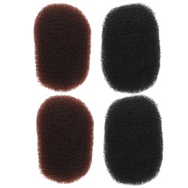 Healeved 4PCS Hair Bumps for Volume Insert Hair Base Sponge Volume Hair Bump Clip Invisible Fluffy Hair Pad Hair Sponge for Updo Hair Accessories Hair Filler for Updo