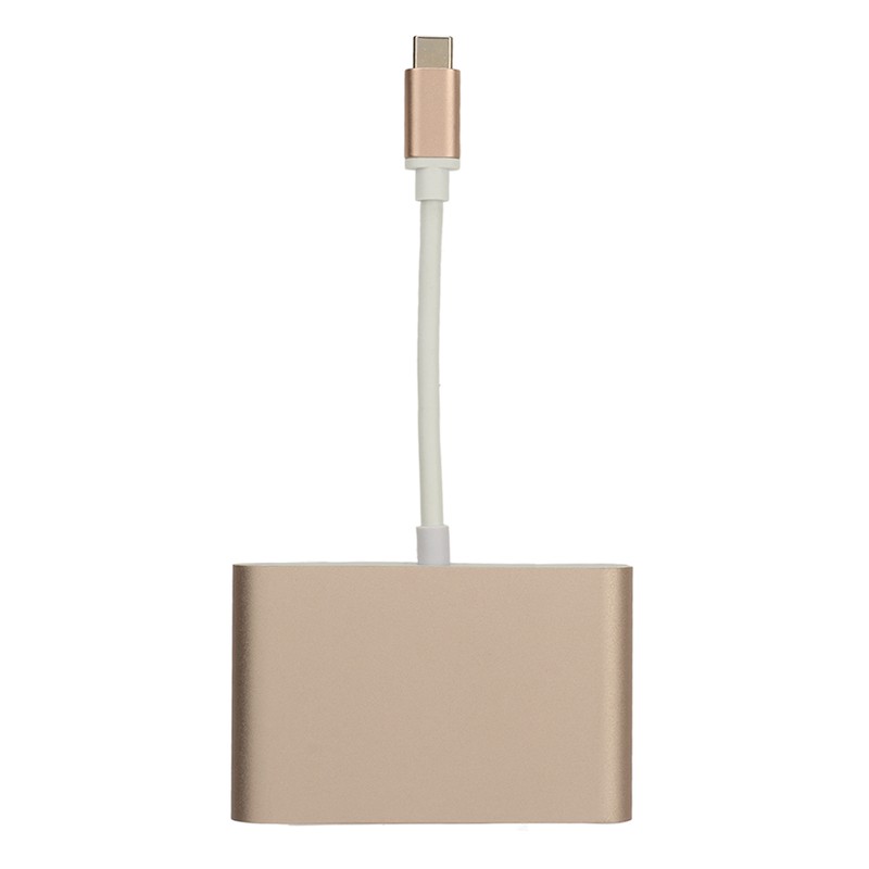 USB 3.1 Type C to VGA Adapter Hub PD 3