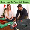 Newbob Christmas Wrapping Paper Storage Bag, Gift Wrap Organizer Storage