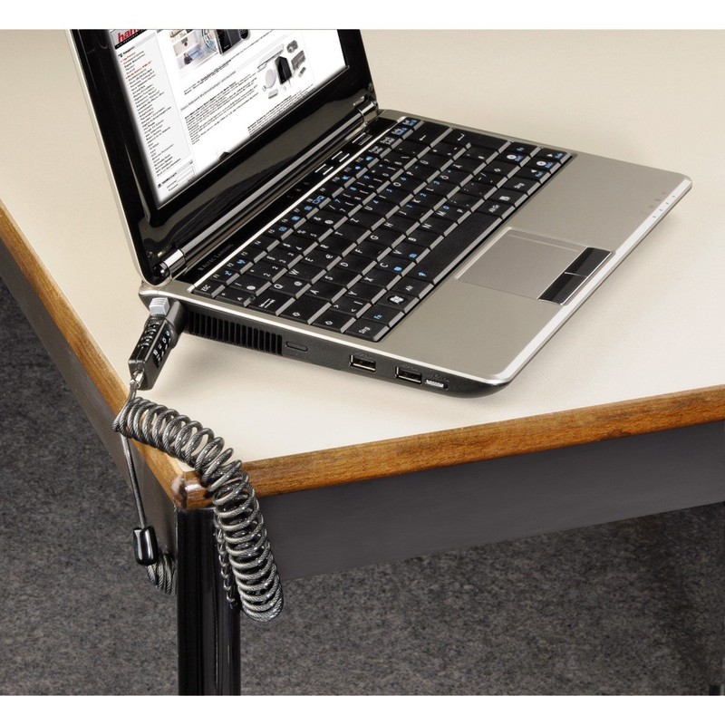 Hama 4-digit Combination Lock for Netbooks - Anthracite