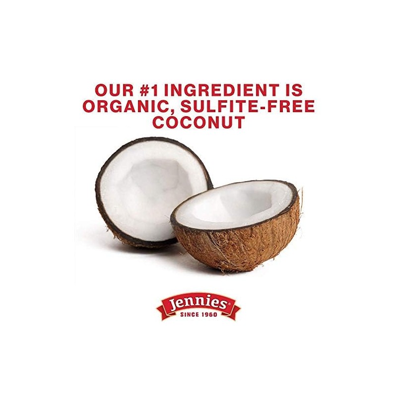 Jennies Organic Coconut Bites with Cacao Nibs and Dark Chocolate,
