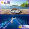 Quntis 12 Pack Outdoor Solar Deck Lights Multicolored - 11