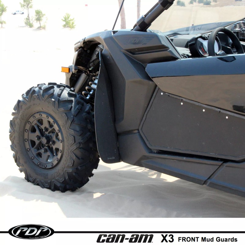 PROVEN DESIGN PRODUCTS Can-Am Maverick X3 FRONT Mud Guard Fender
