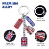 Generic Llavero De Estilo Británico Para Recuerdos De Londres, 10