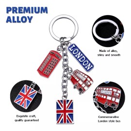 Generic Llavero De Estilo Británico Para Recuerdos De Londres, 10 Un