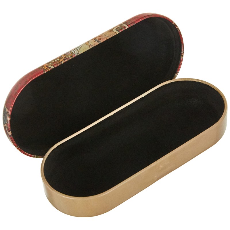 Fridolin 18667 Art Nouveau Zodiak Rainbow Metal Glasses Case 16