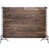 Brown Wood Backdrop Wall Banner Brown Wood Photography Background for