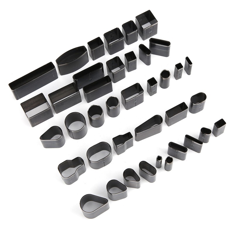 39Pcs Hollow Hole Cutter Punch Set Short Leather Belt Drilling