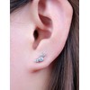 Limerencia G23 Hypoallergenic 18g Flat Back Stud Earrings | F136