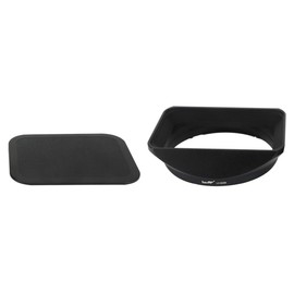 Haoge LH-S20B Bayonet Square Metal Lens Hood Shade with Cap for Sony FE 20mm F/1.8 G SEL20F18G Sony 20mm f1.8 Wide Angle Prime Lens