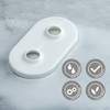 NIMA PRODUCT: 6 x Double Heating Pipe Rosette 15-22 mm