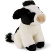 Carl Dick 3627 Sitting Cow Soft Toy Black and White