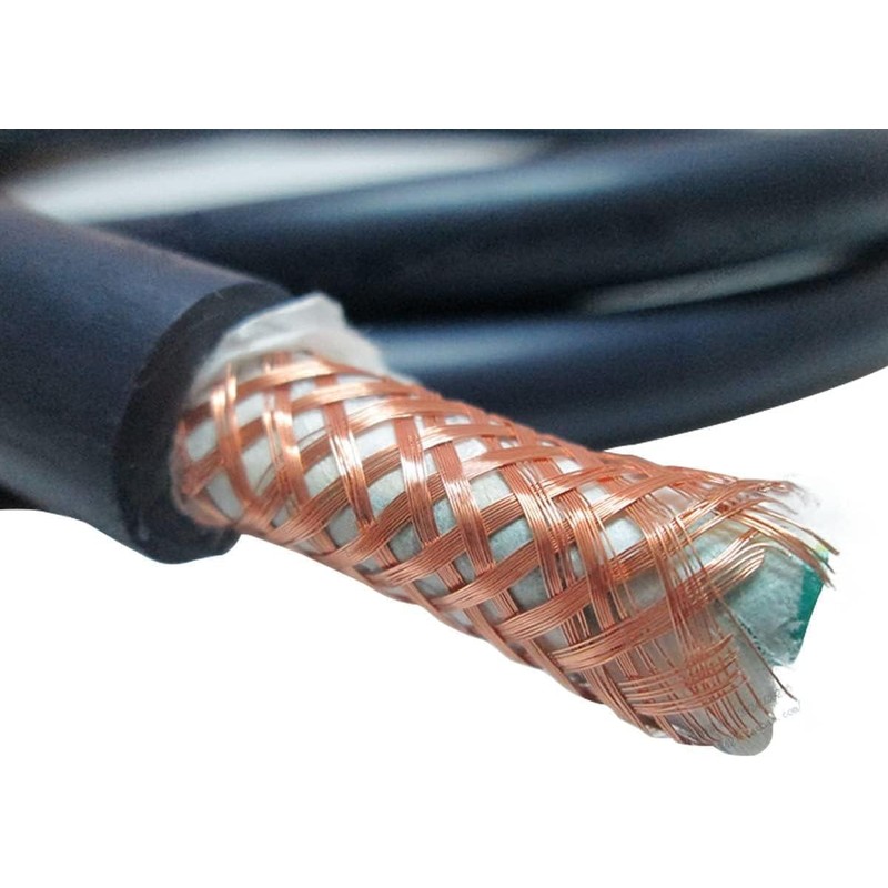 JJmooer Pure Copper with Shielded HiFi Power Cable, Professional Audio