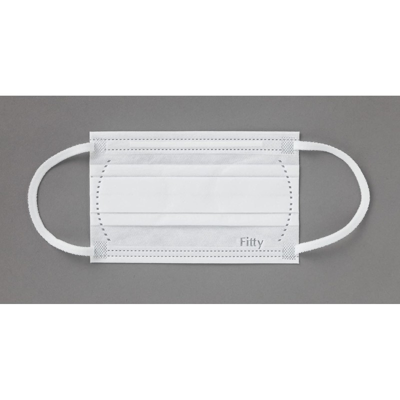 Fetty 7Days Mask EX Plus, 60 Pieces, White, Slightly Small