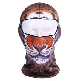 3D Balaclava Skull Animal Full Face Mask for Motorcycle Cycling Anti-UV Bandana - Color: A-04