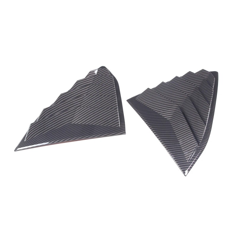 car-attention Side Window Louver Shutter Cover Trim For Corvette C8
