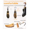WEST LIGHT Shoe Stretcher Men,Pair of 4-Way Heavy Duty Beechwood