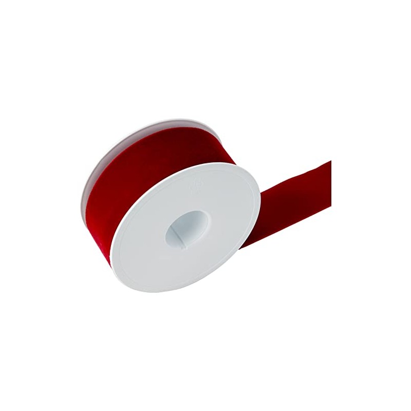 Berisfords Samtband, dunkelrot, 10,2 x 4,5 x 10,2 cm