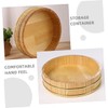 MAGICLULU Traditional Sushi Oke Japanese Wooden Sushi Rice Mixing Bowl