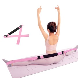 Ballet Stretch Band for Dance, Cheerleading, Pilates. Improves Elastic Flexibility and Enhances Daily Stretching，Total Dance，Gymnastics Training Foot Stretch Ballet Soft Opening Bands (Pink)