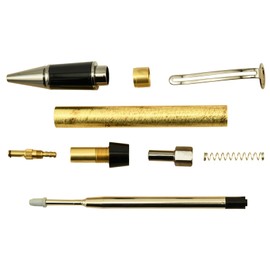 Penn State Industries PKBIGEDCGM Big Ben Cigar EDC Click Ballpoint Pen Kit Woodturning Project (Gun Metal)